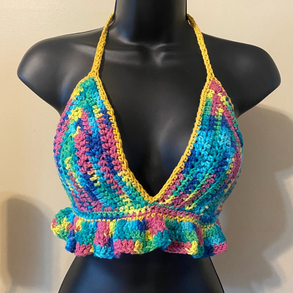 Handmade crochet top